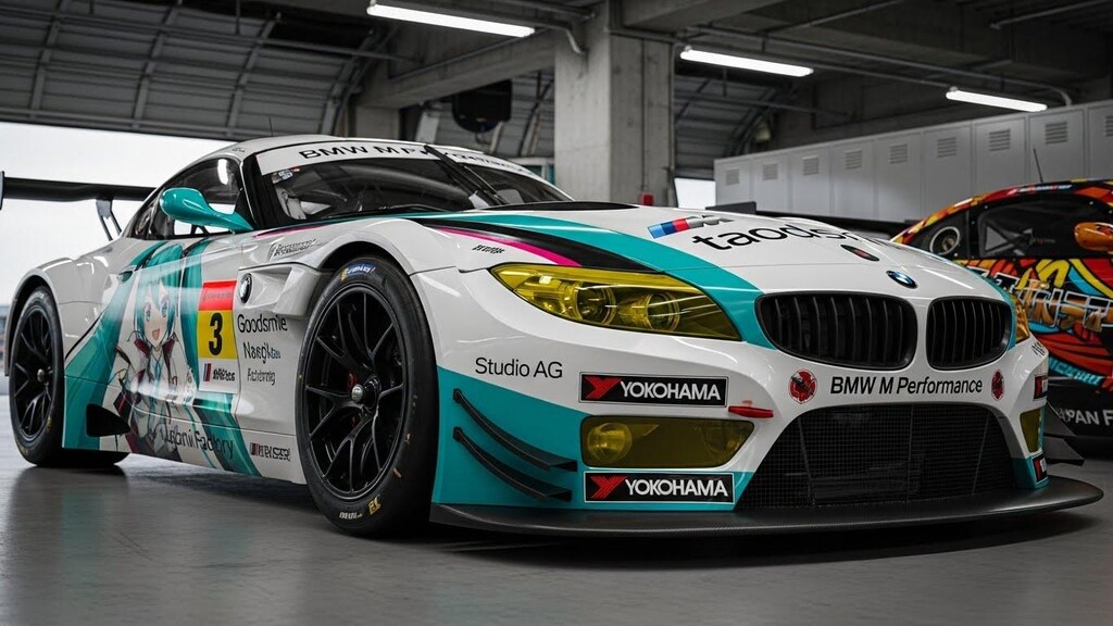 BMWZ4初音ミク痛車レーシングカー