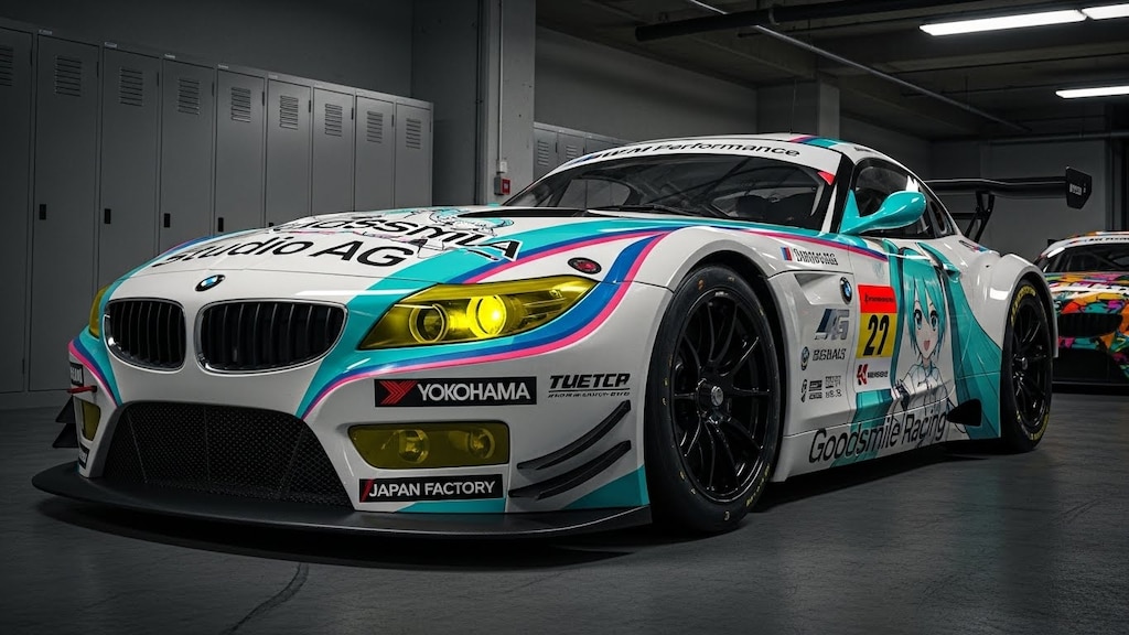 BMWZ4初音ミク痛車レーシングカー