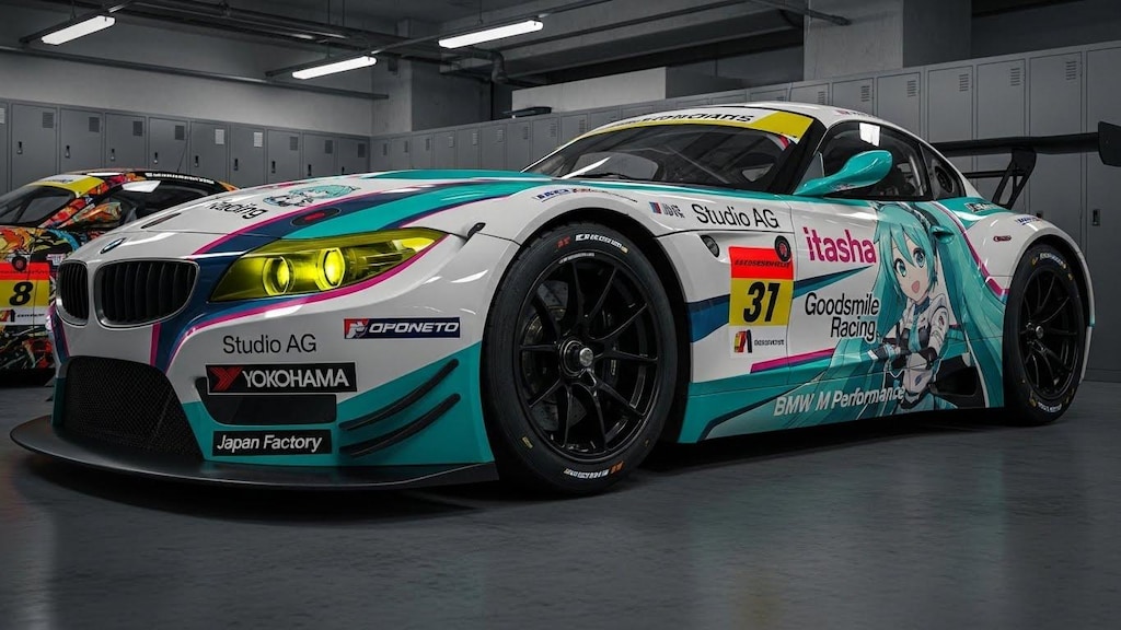 BMWZ4初音ミク痛車レーシングカー