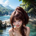 新しい水着どうかな？ 9枚目