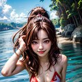 新しい水着どうかな？ 3枚目