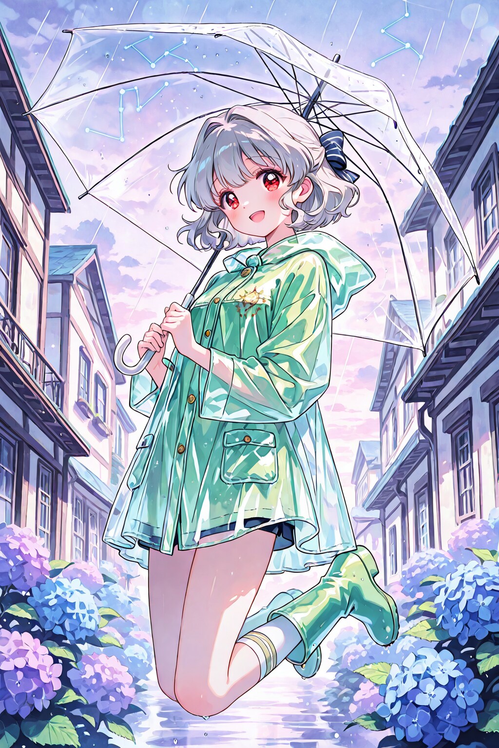 レインコート日向ちゃん