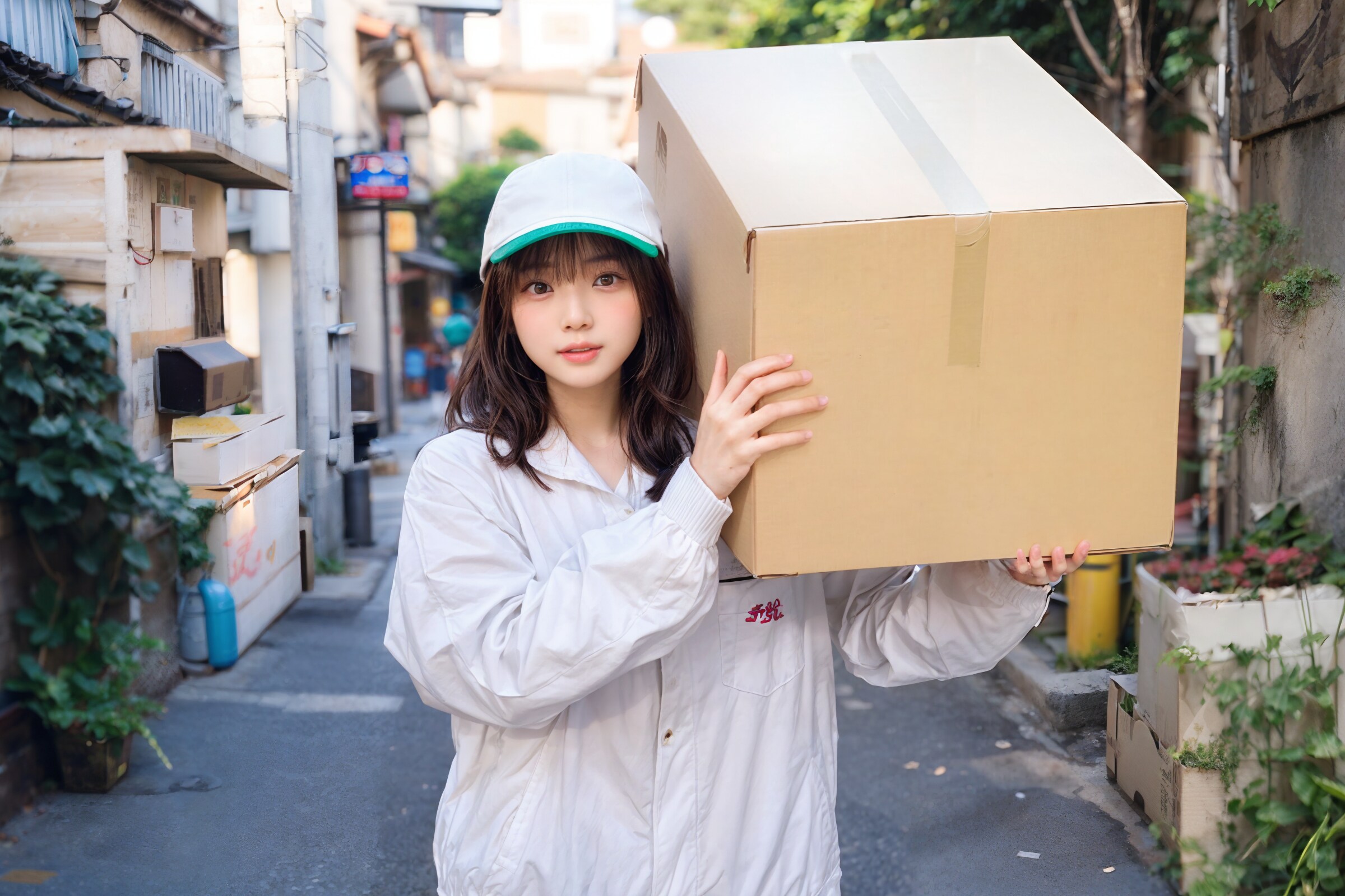 宅配でーす | の人気AIイラスト・グラビア