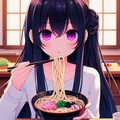うどんを食べている、うちの子～(12枚) 12枚目