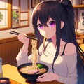 うどんを食べている、うちの子～(12枚) 8枚目