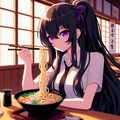 うどんを食べている、うちの子～(12枚) 7枚目