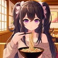 うどんを食べている、うちの子～(12枚) 2枚目