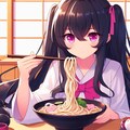 うどんを食べている、うちの子～(12枚) 4枚目