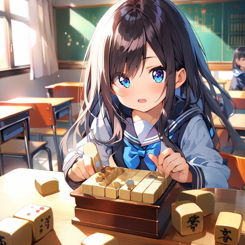 室内ゲーム部の小さな女の子 | の人気AIイラスト・グラビア