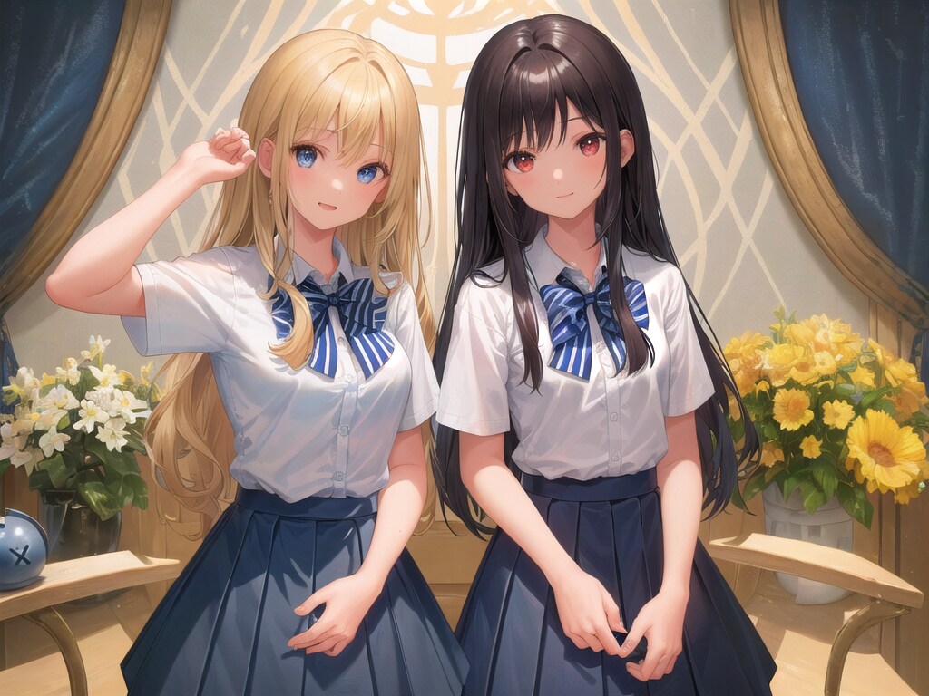 ちちぷいちゃん＆ししょちゃんwithうちの子制服