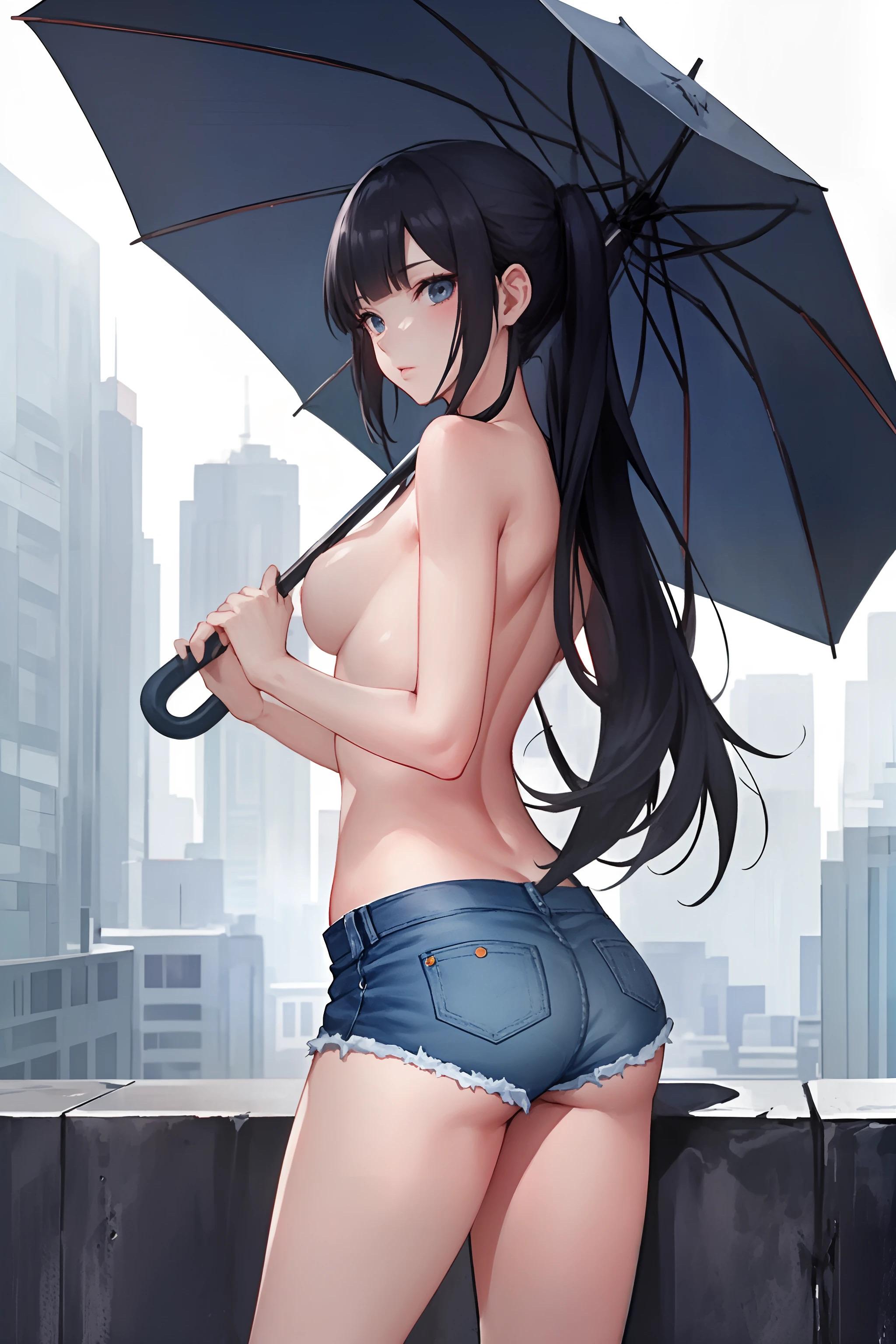 雨も滴る良い女⭐️ A good woman who drips rain
