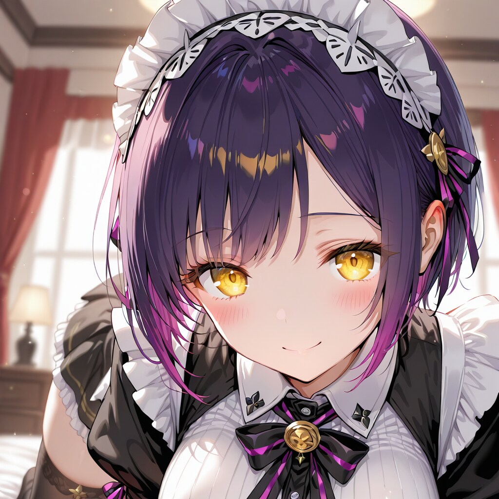 おはようございます（挨拶メイドの芽衣ちゃん）