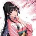 桜と女の子 2025 2枚目