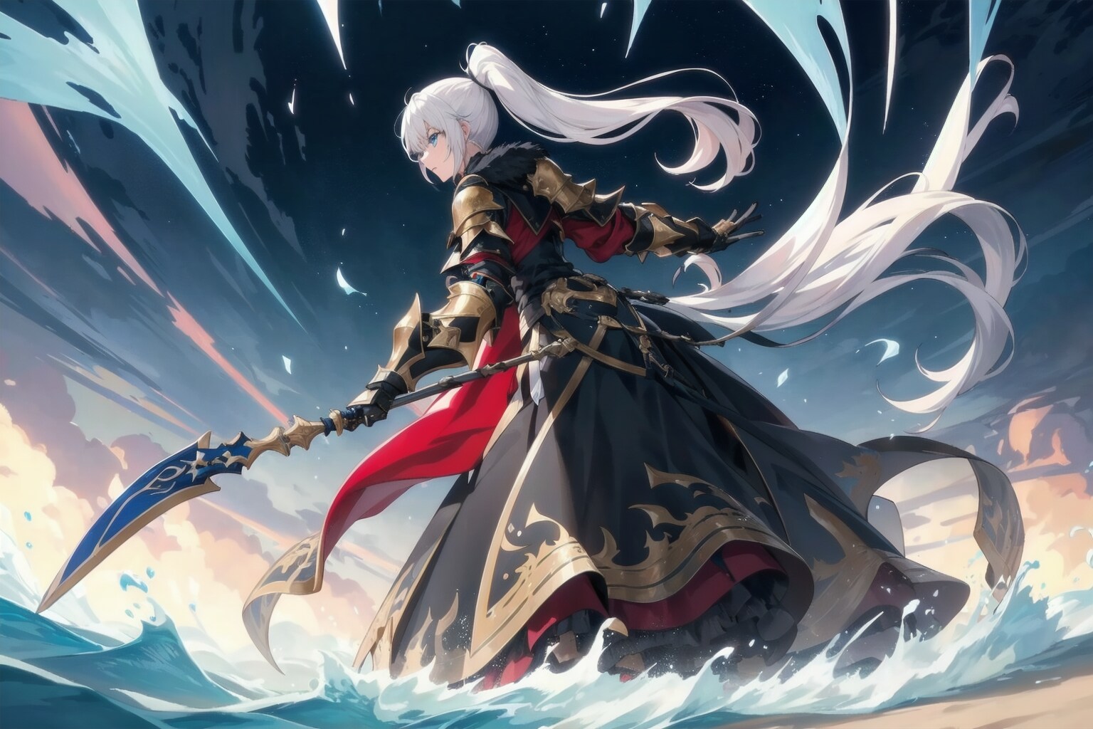大矛の黒騎士