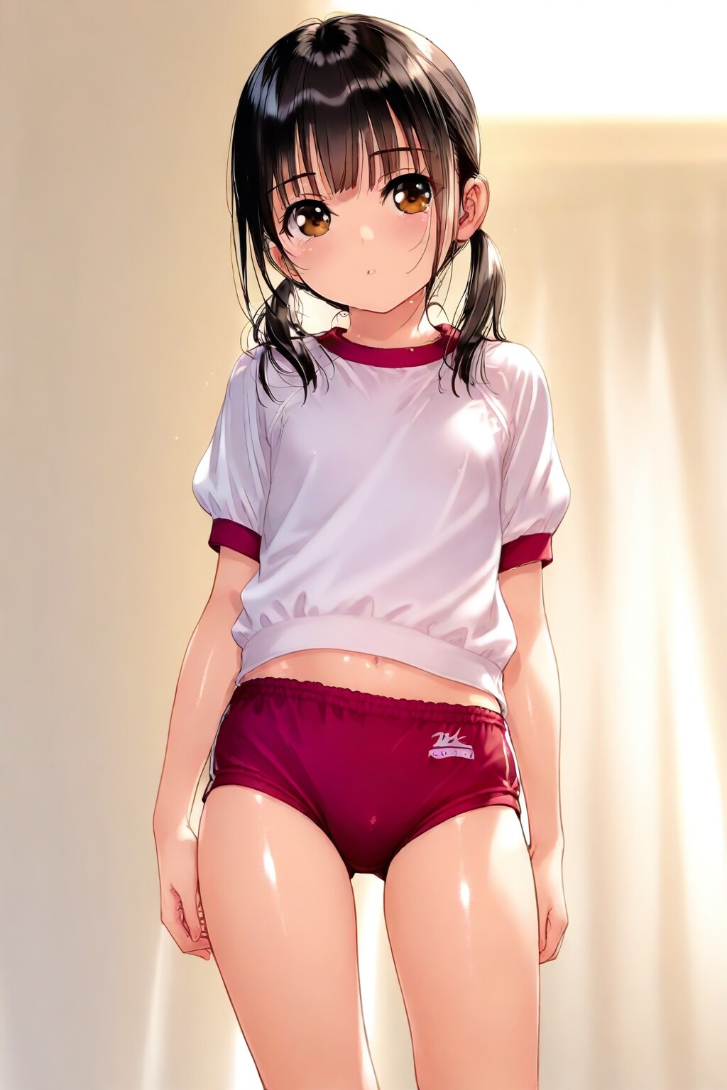 体操服美少女