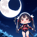 夜が怖い忍ルマのちーちゃん 4枚目