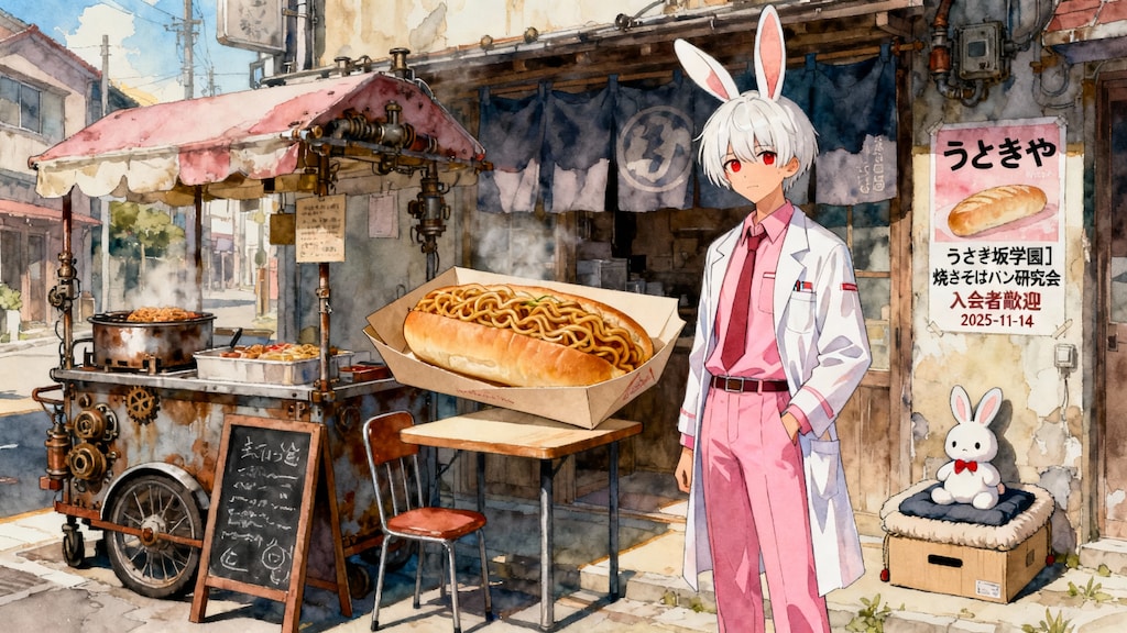 今日の焼きそばパン　2025-11-14