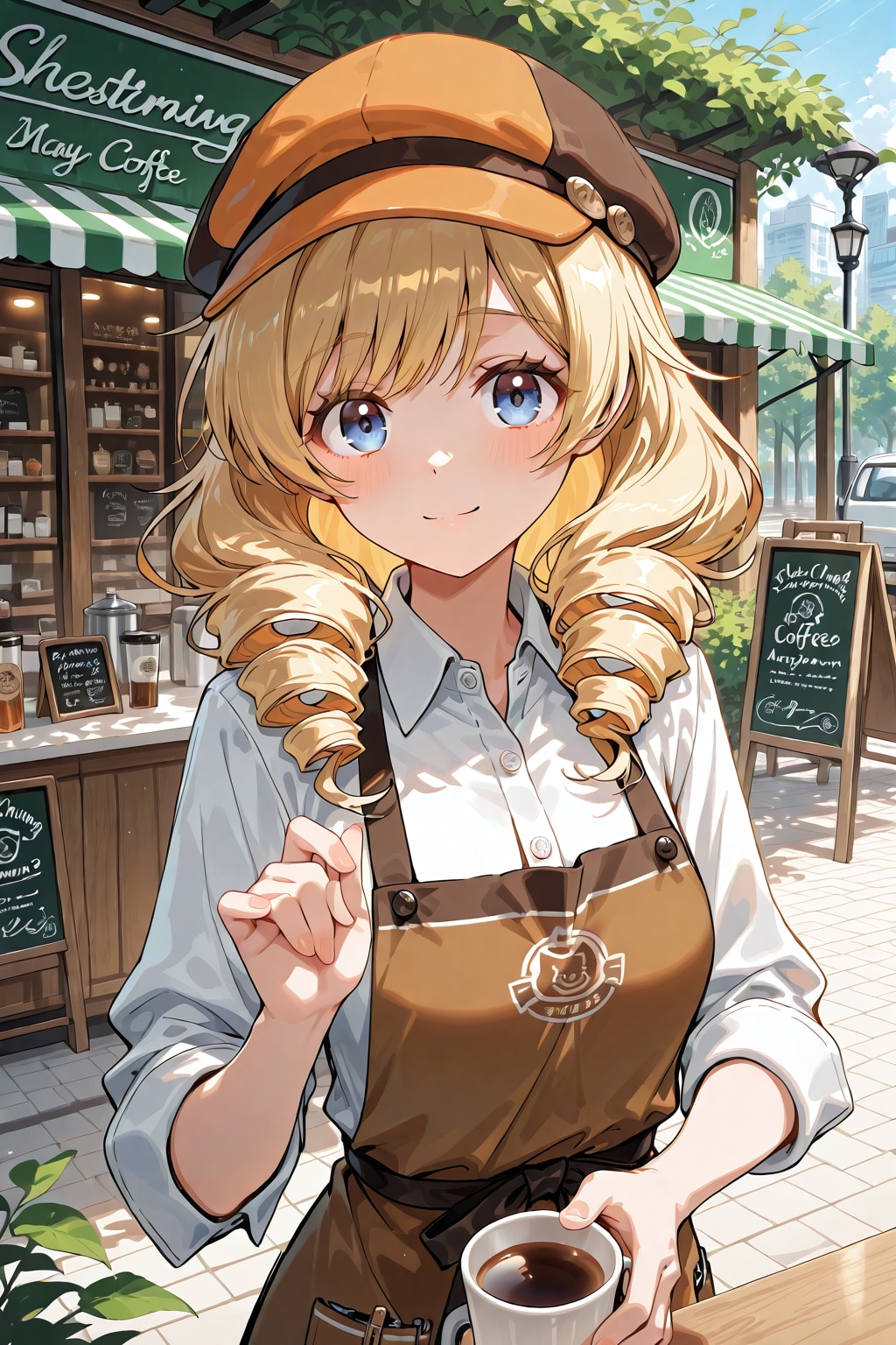 朝のバリスタ