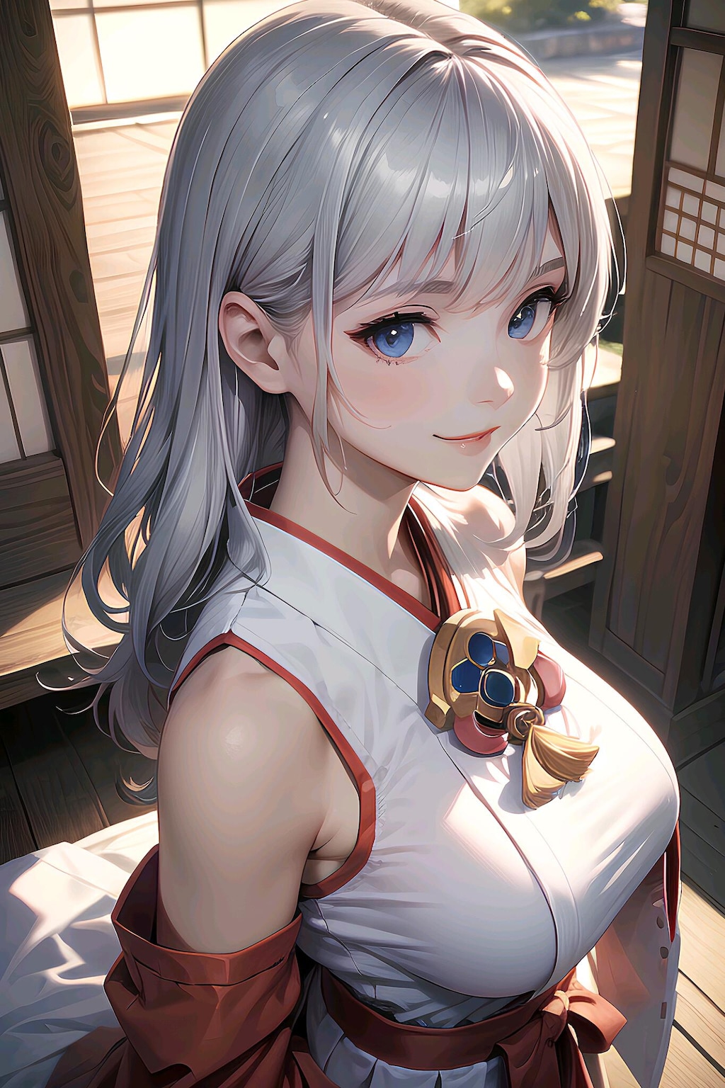 綺麗な巫女さん