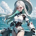 海上のメカ娘 3枚目