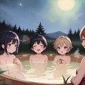 お外でお風呂 3枚目