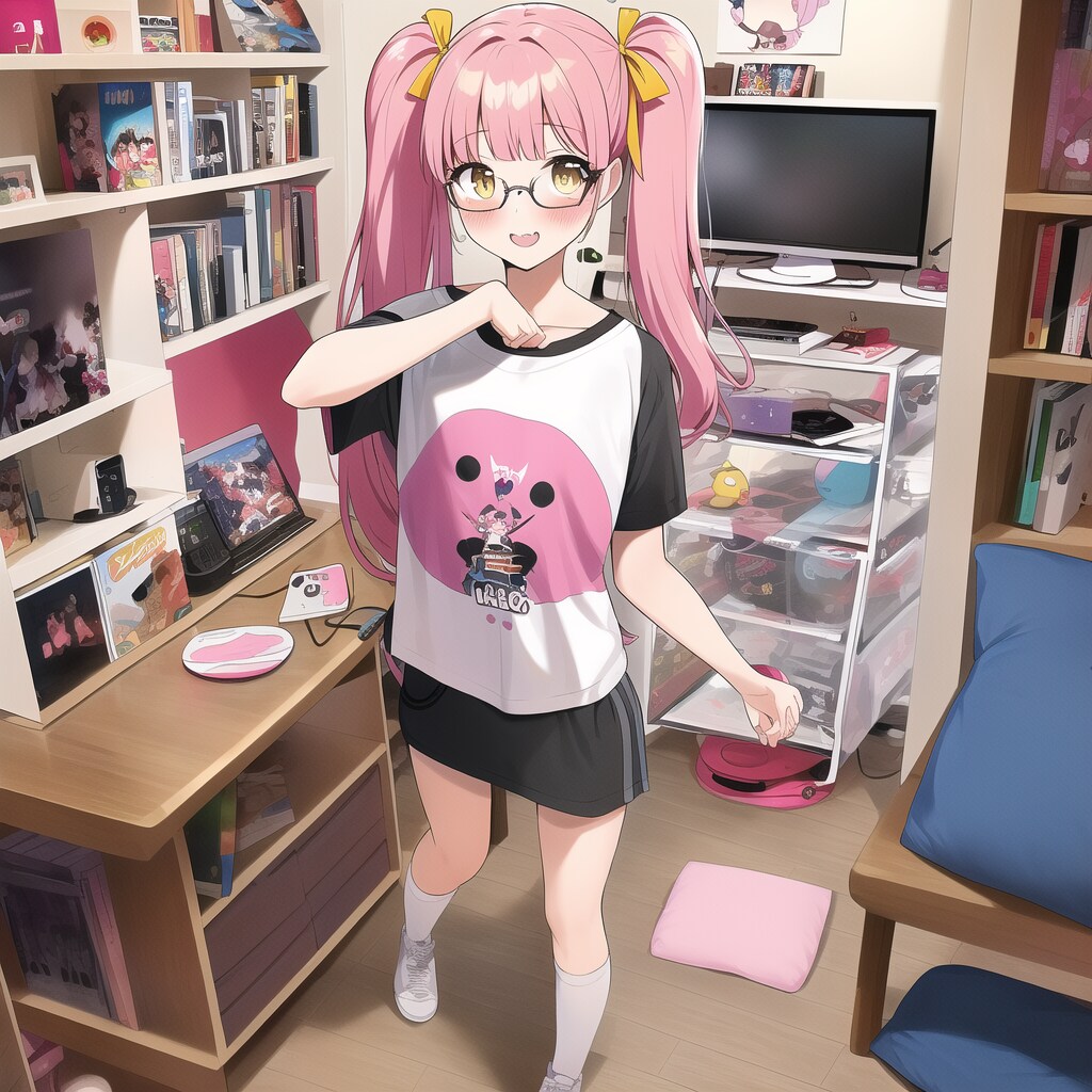 オタク女子の部屋
