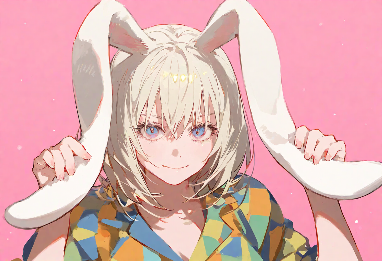 モフモフうさぎ耳