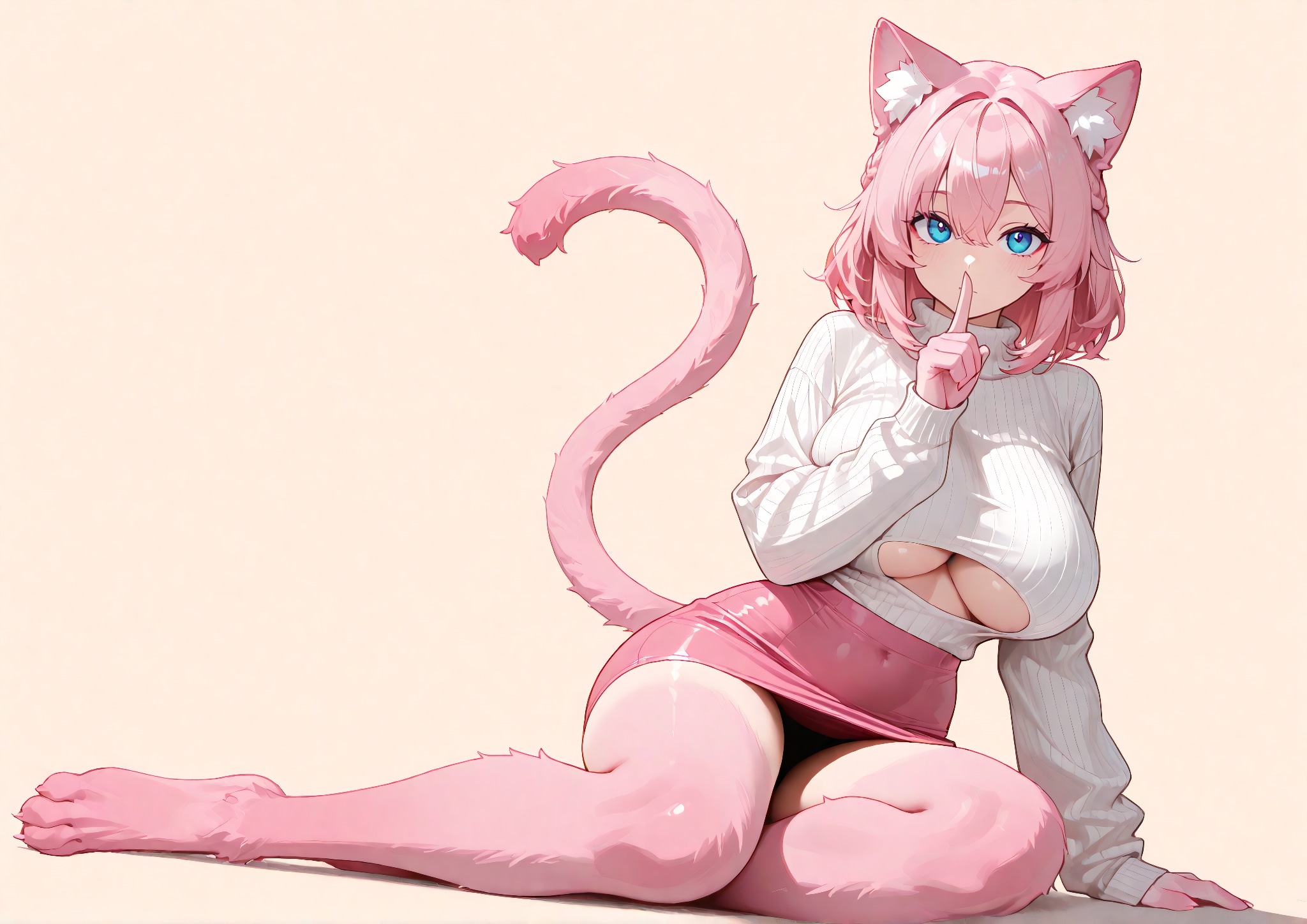 セーターともも（パンツ）