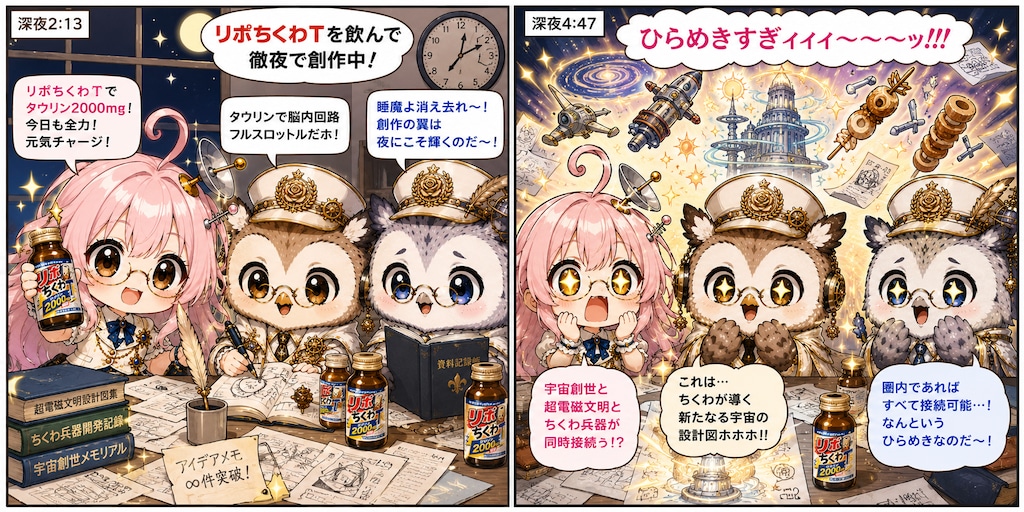 リポちくわTの効果はばつぐんだ！