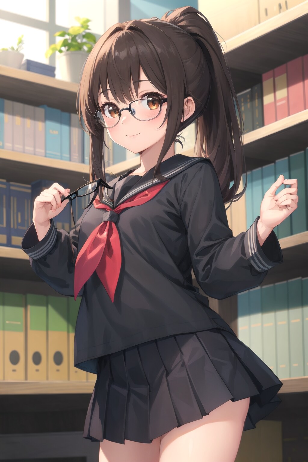 今日から眼鏡ポニテ好きのあるごす