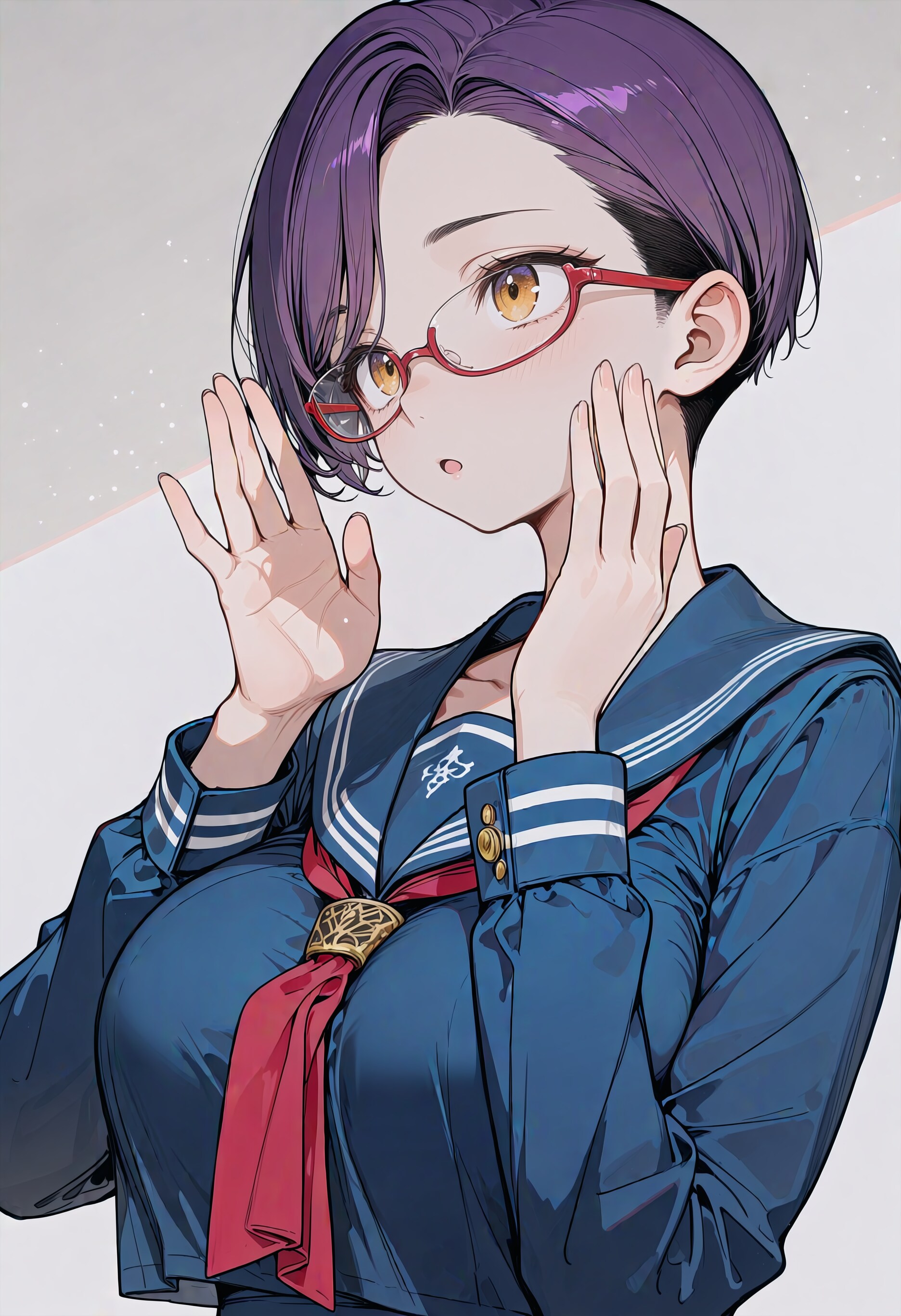 短髪パターン
