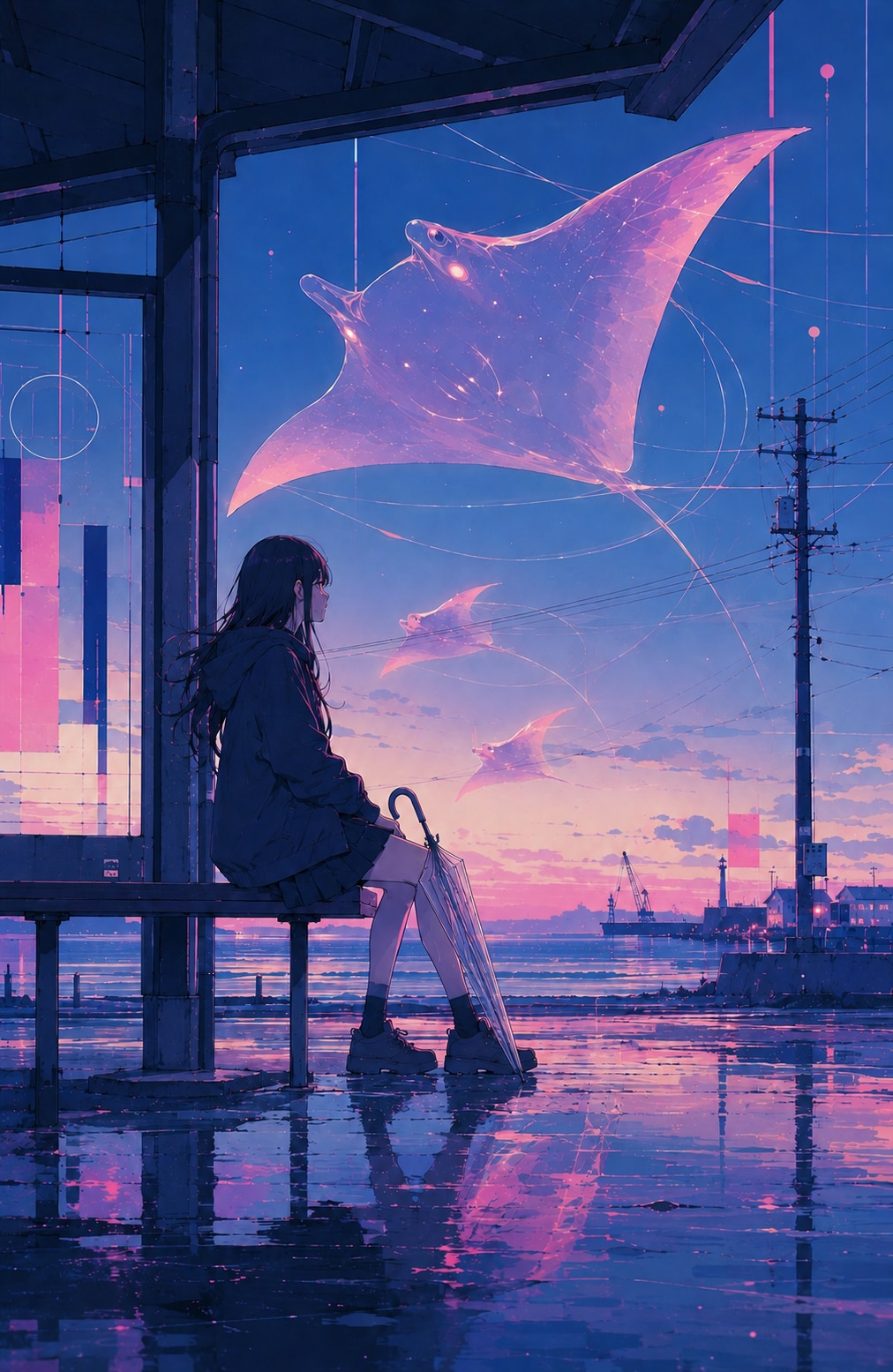 帰潮 | の人気AIイラスト・グラビア