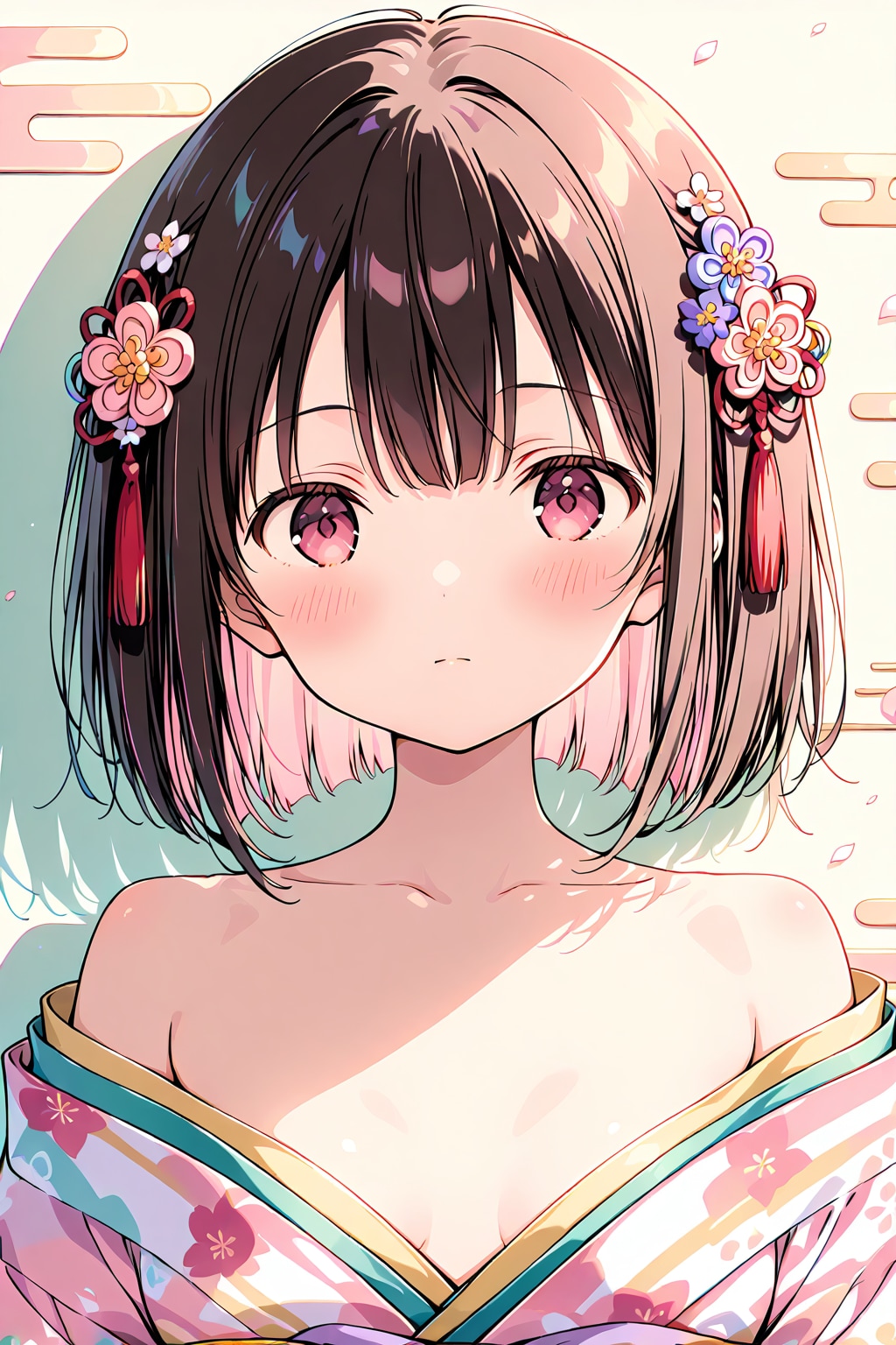 着物姿の少女(HARPY)(5) | の人気AIイラスト・グラビア