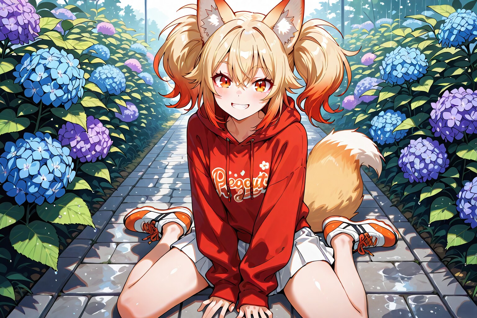紫陽花より紅く