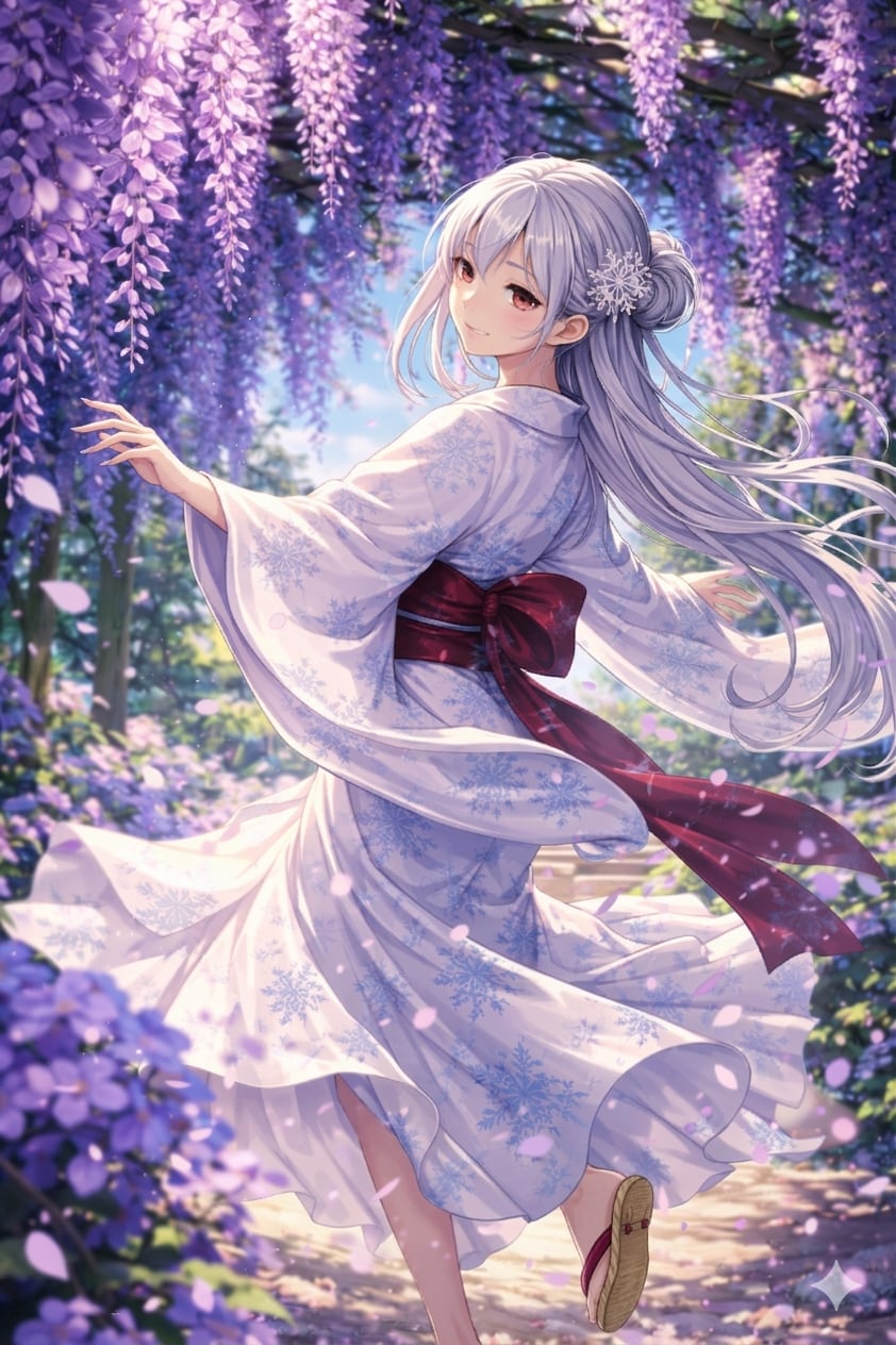 藤棚 | の人気AIイラスト・グラビア