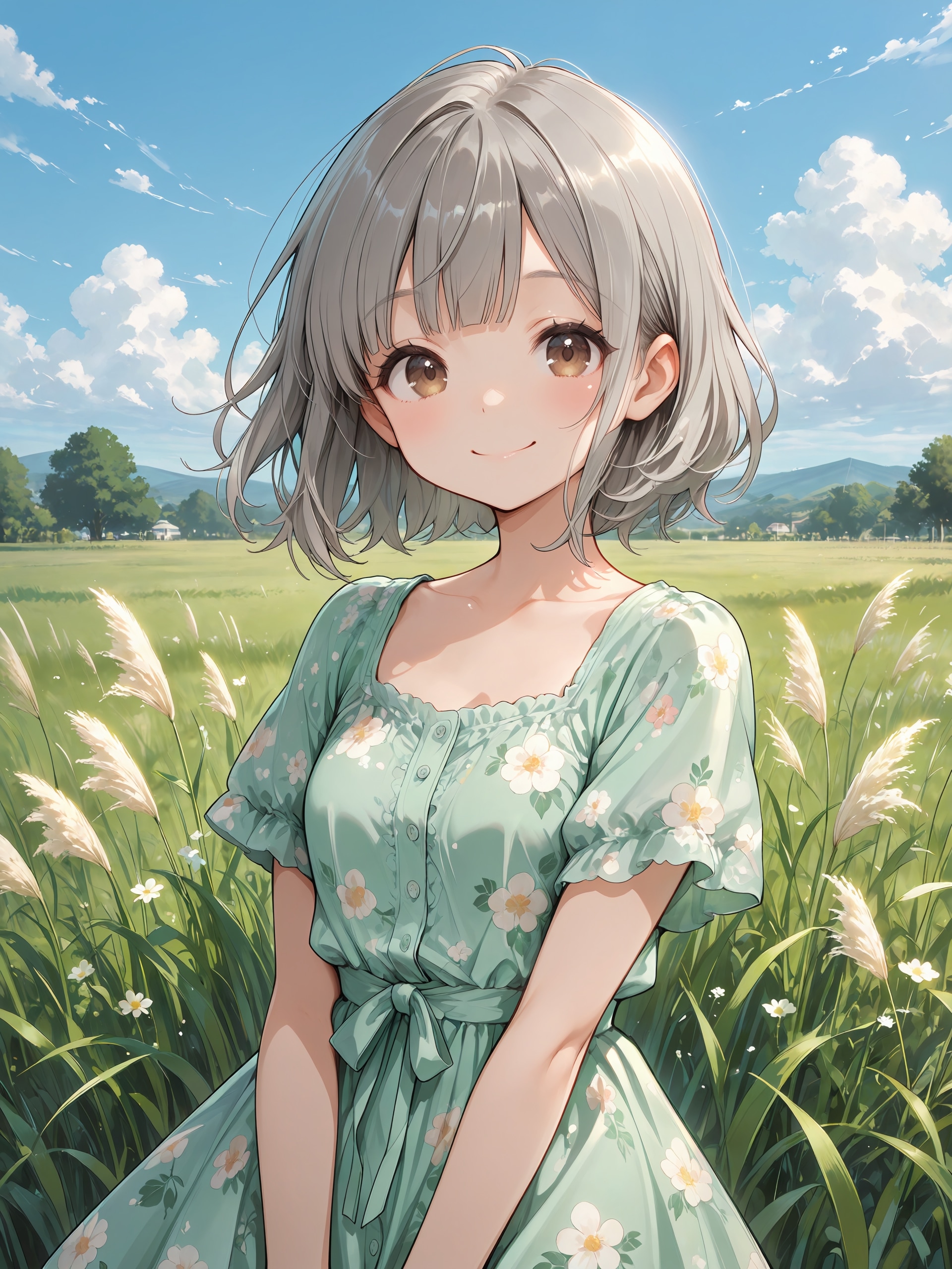 新緑のガーリースタイル | の人気AIイラスト・グラビア