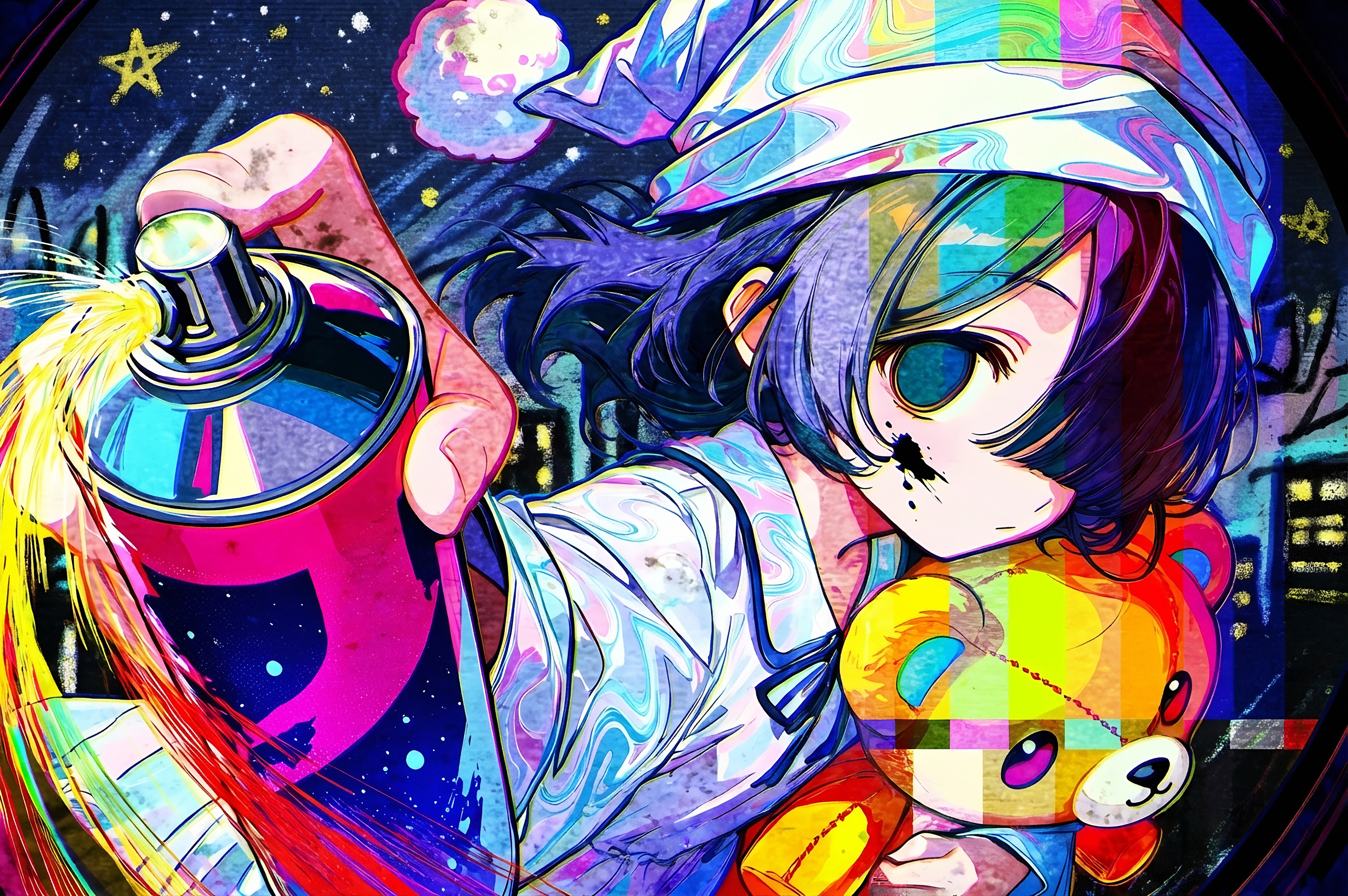 夜にする | の人気AIイラスト・グラビア