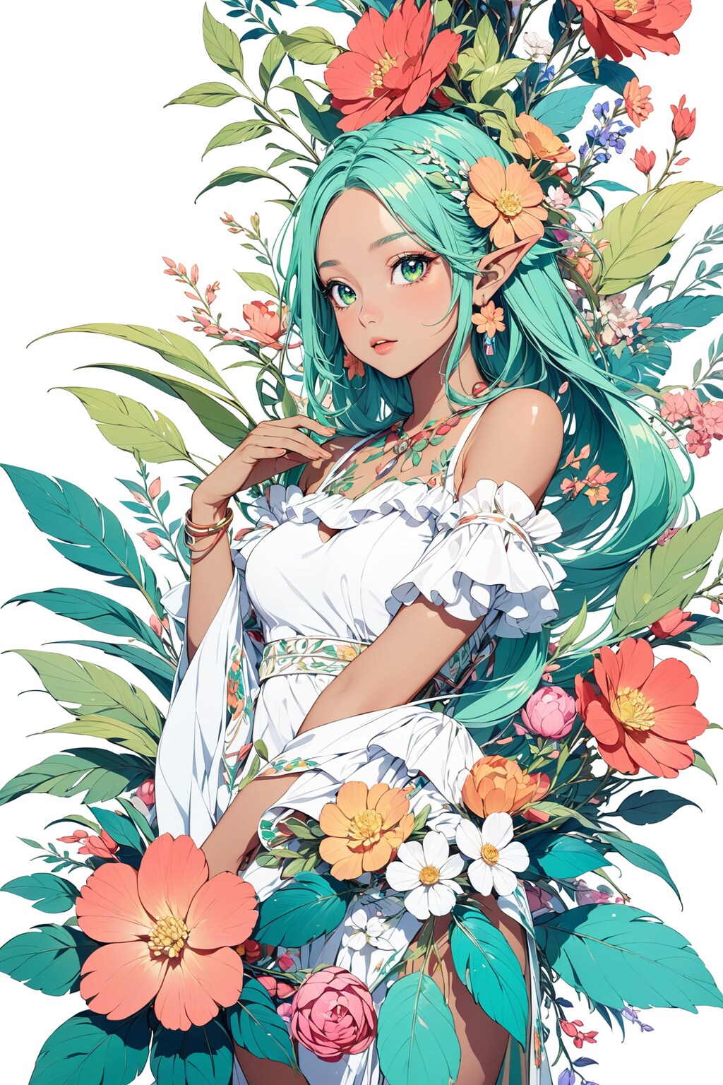 花とエルフさん その12