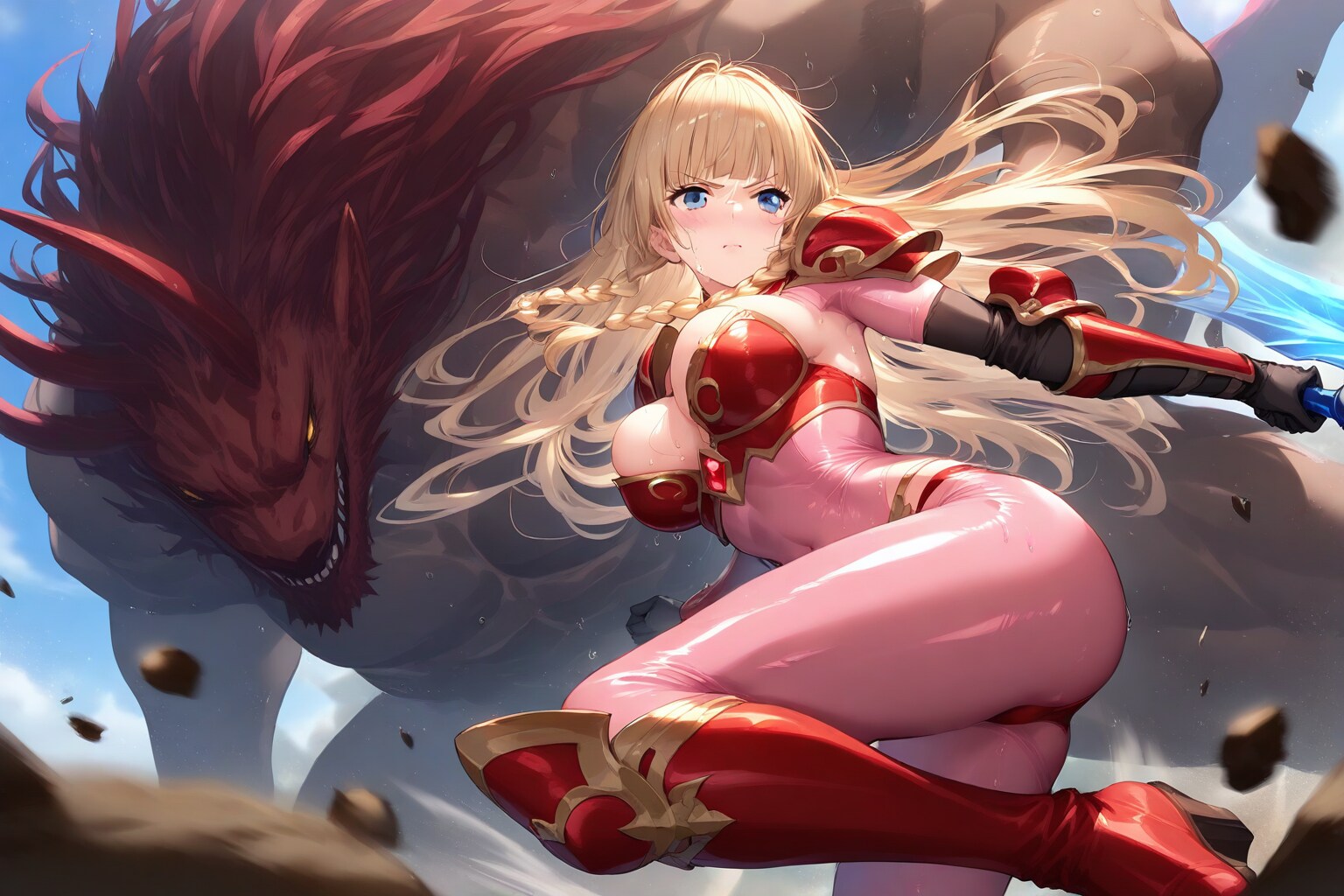 女戦士さん