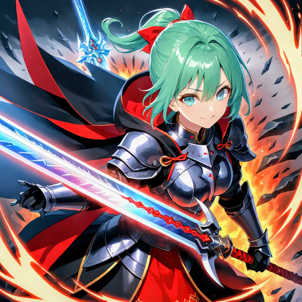 獄炎の翡翠黒騎士