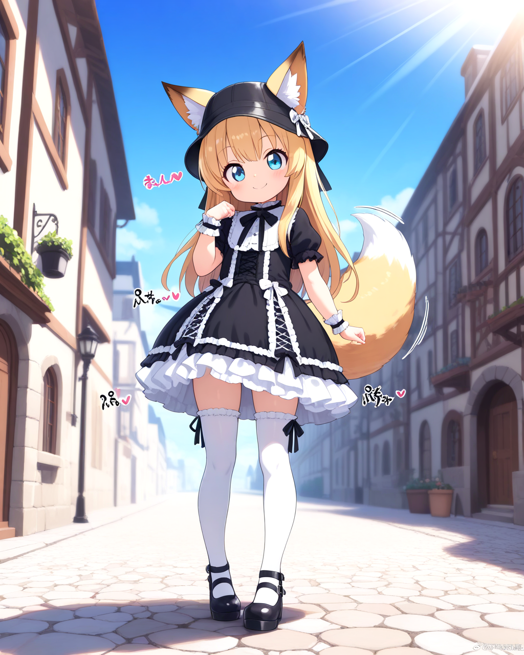 ゴスロリの絶対領域 | の人気AIイラスト・グラビア