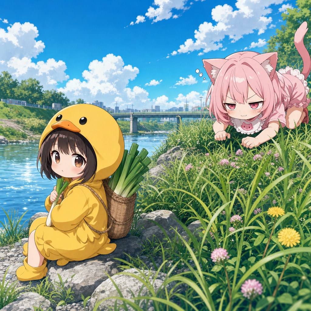 カモネギねこちゃん‼️😱