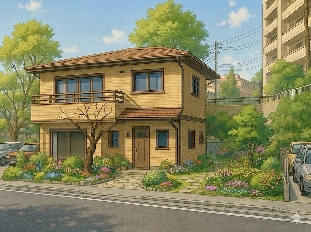 二階建てアパート