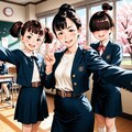 新学期、先生と 5枚目