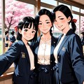 新学期、先生と 4枚目