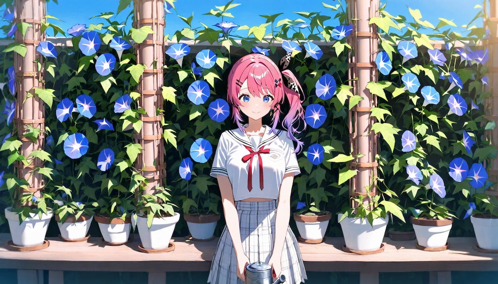 朝顔 - 倉持めると / にじさんじ