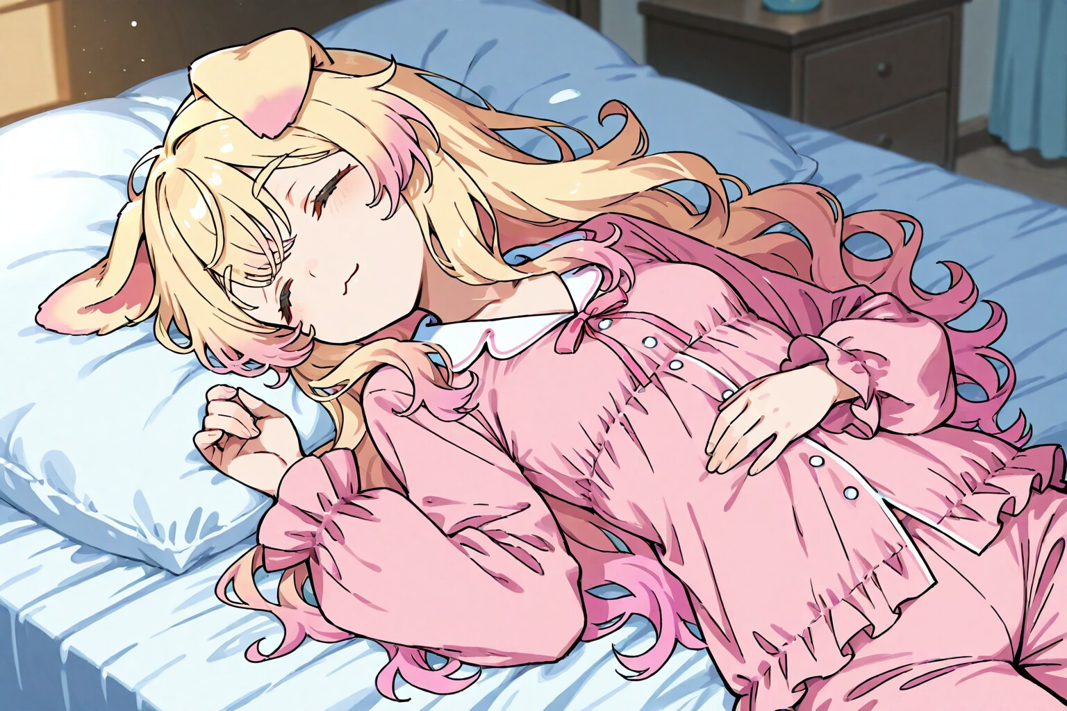 眠る
