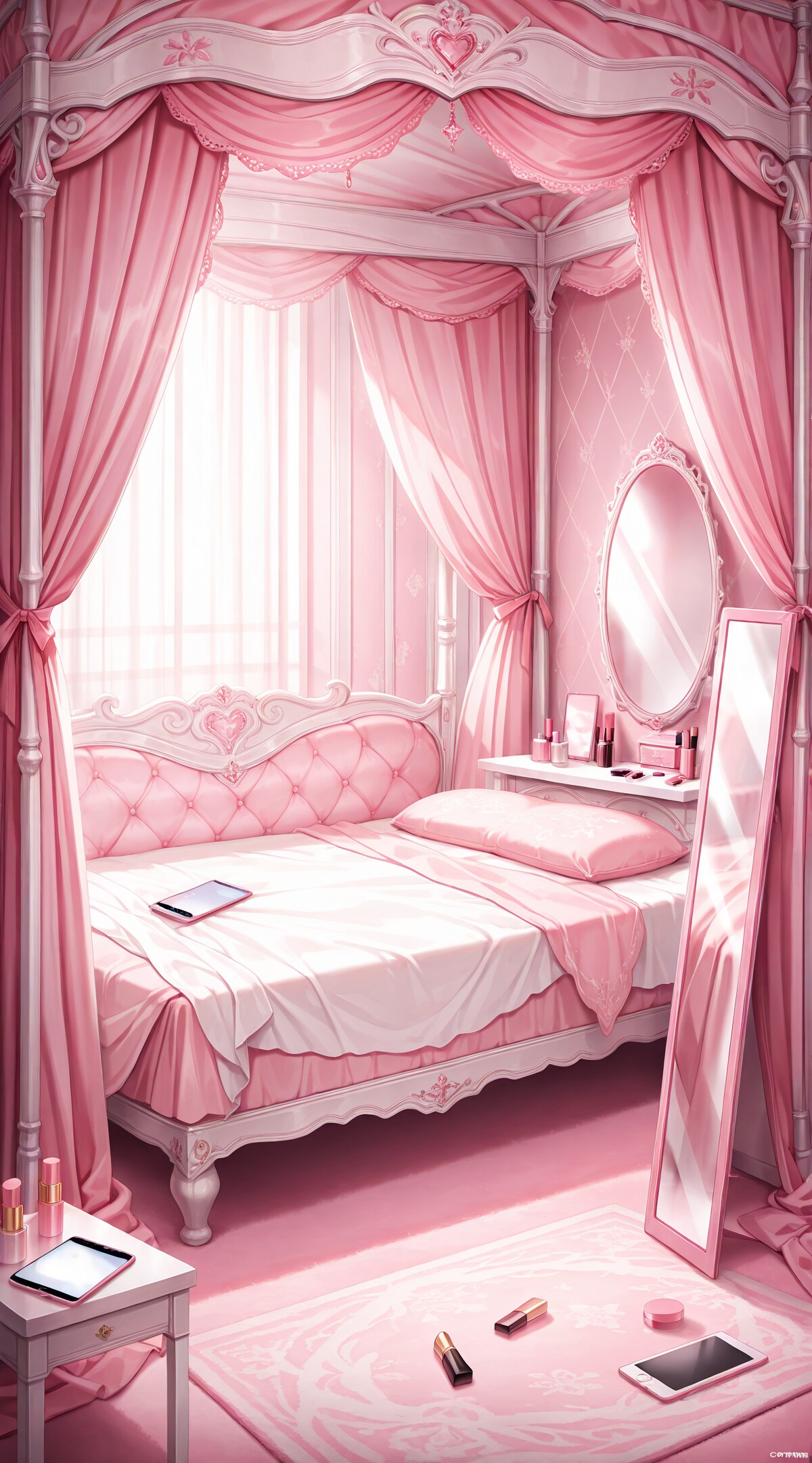 女の子の部屋 (無人)