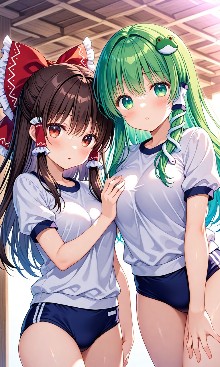 東風谷早苗＆博麗霊夢