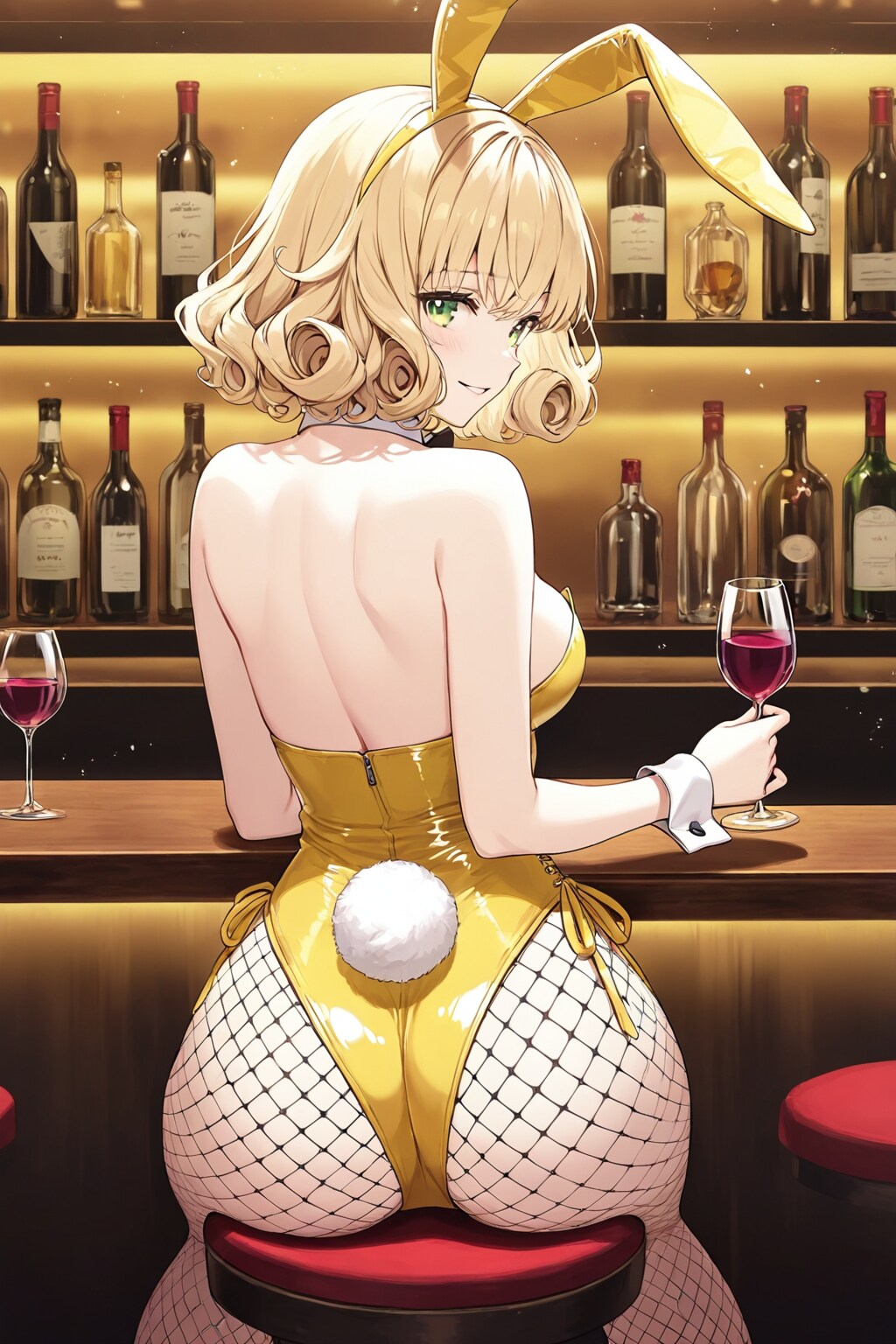 休憩中のおねえさん